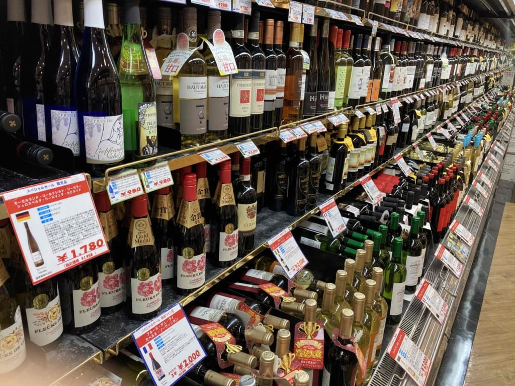 サポーレ瑞穂店のワイン