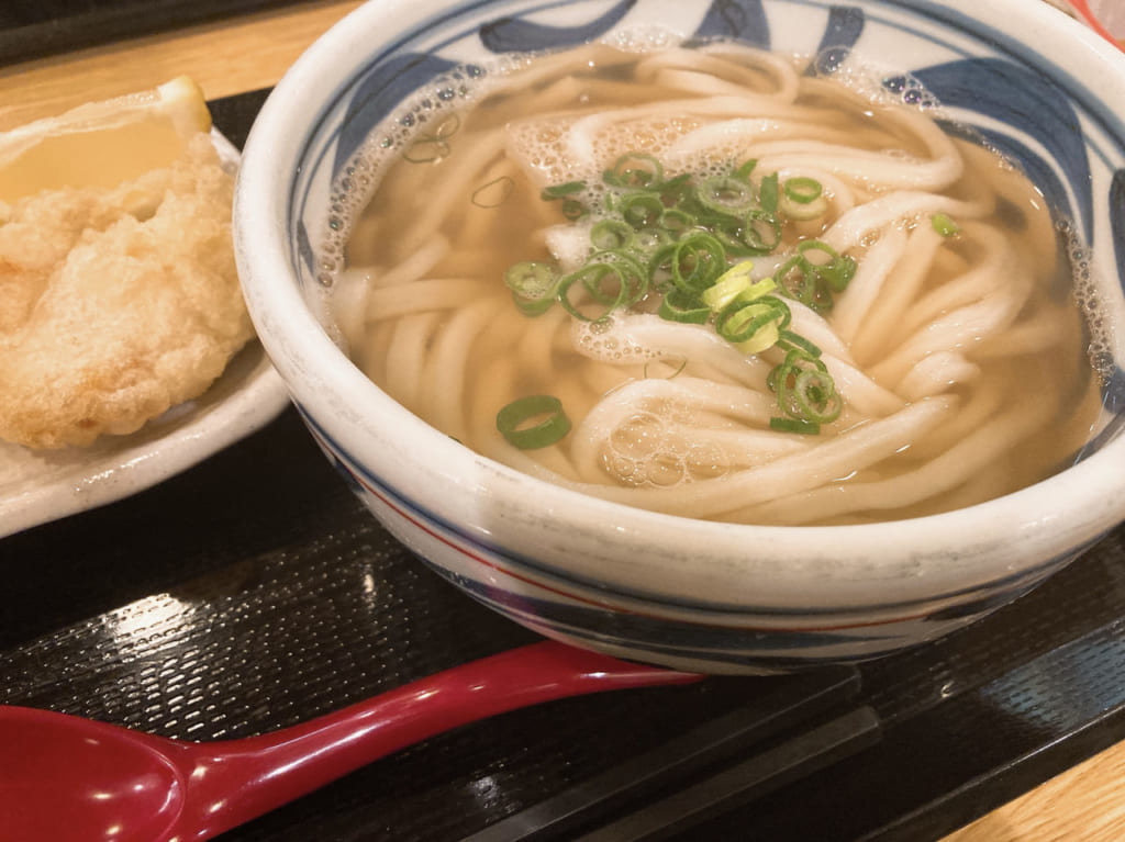 とり天うどん